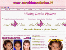 Tablet Screenshot of cerchiamodenise.it